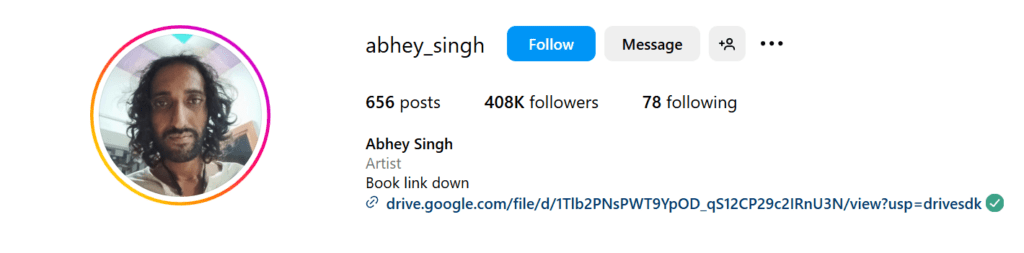 abhey singh instagram id